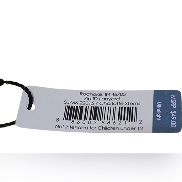 Vera Bradley Outlet Sip ID Lanyard Charlotte Stems NWT - Picture 3 of 3